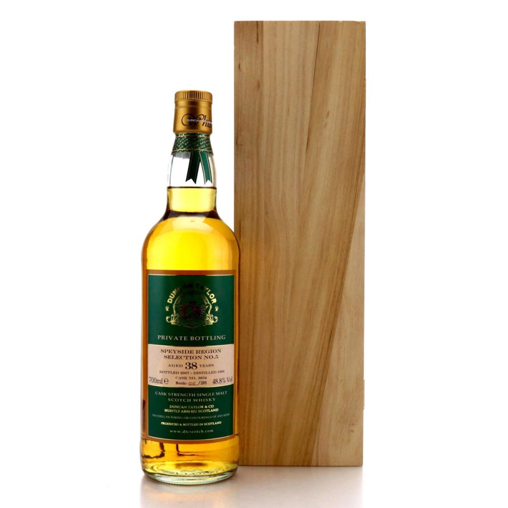 Speyside Single Malt 1969 Duncan Taylor 38 Year Old Private Selection No. 5