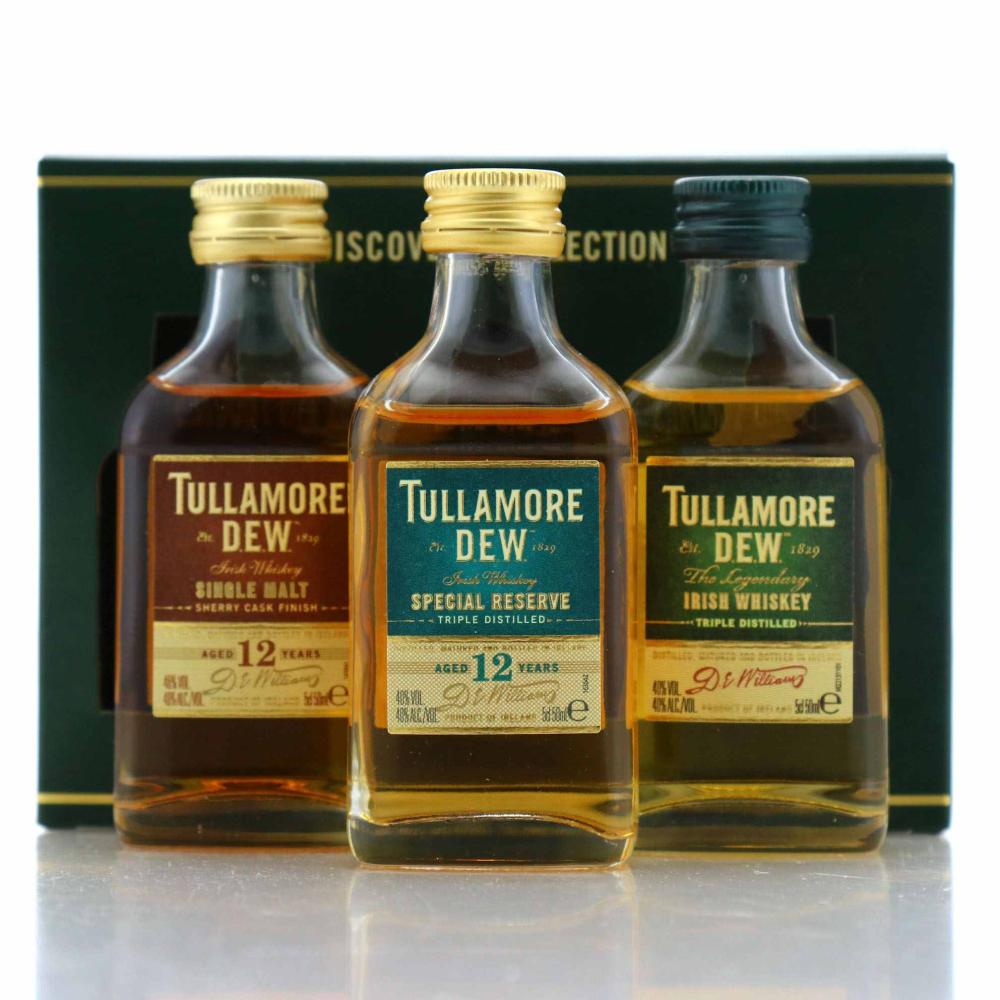 Tullamore Dew Discovery Collection Miniature Gift Pack 3 x 5cl