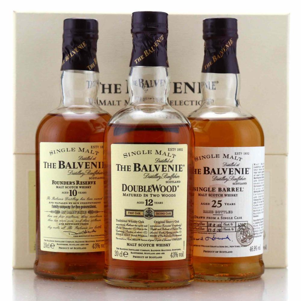 Balvenie Malt Master's Selection 3 x 20cl / includes 1978