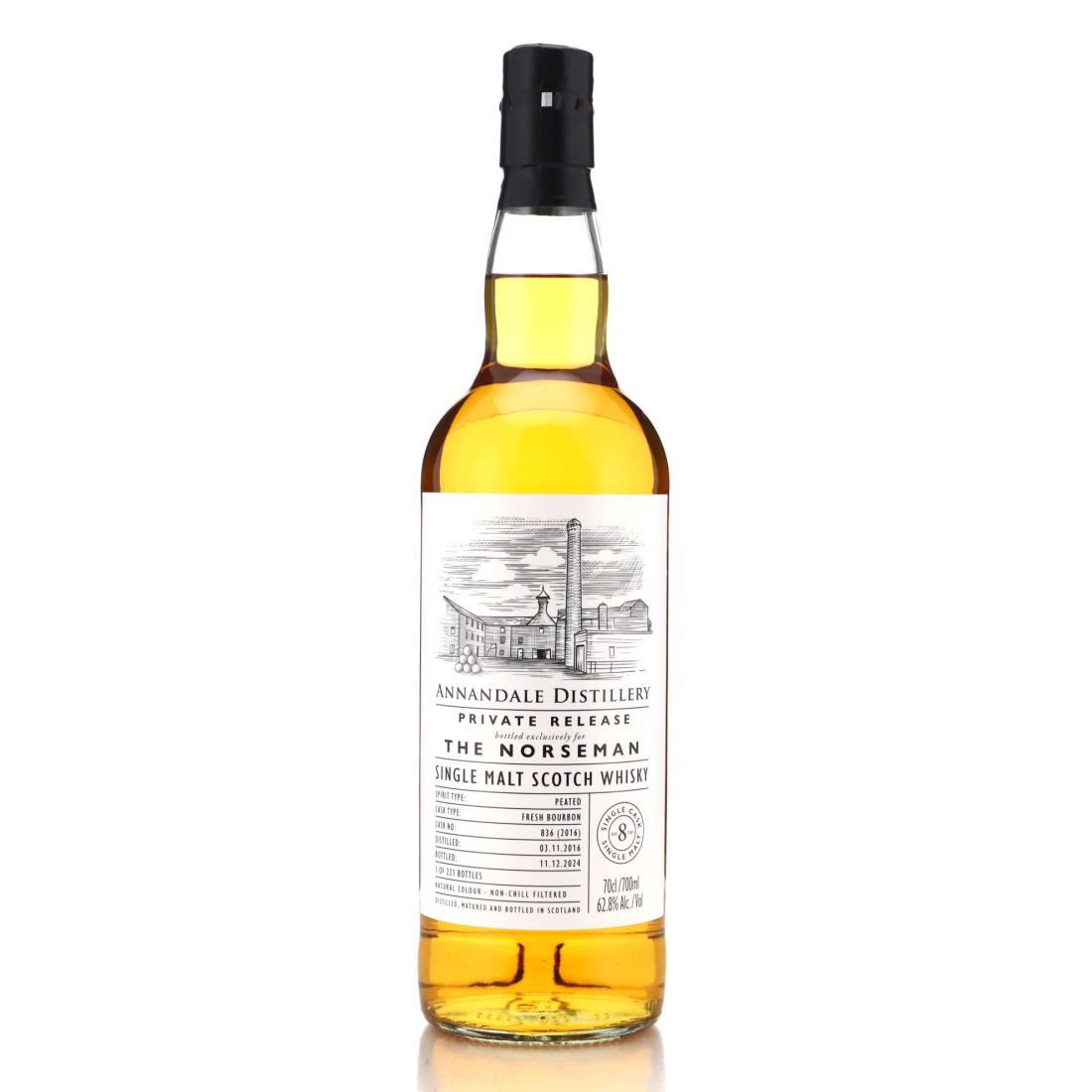 Annandale 2016 Single Cask 8 836 The Norseman
