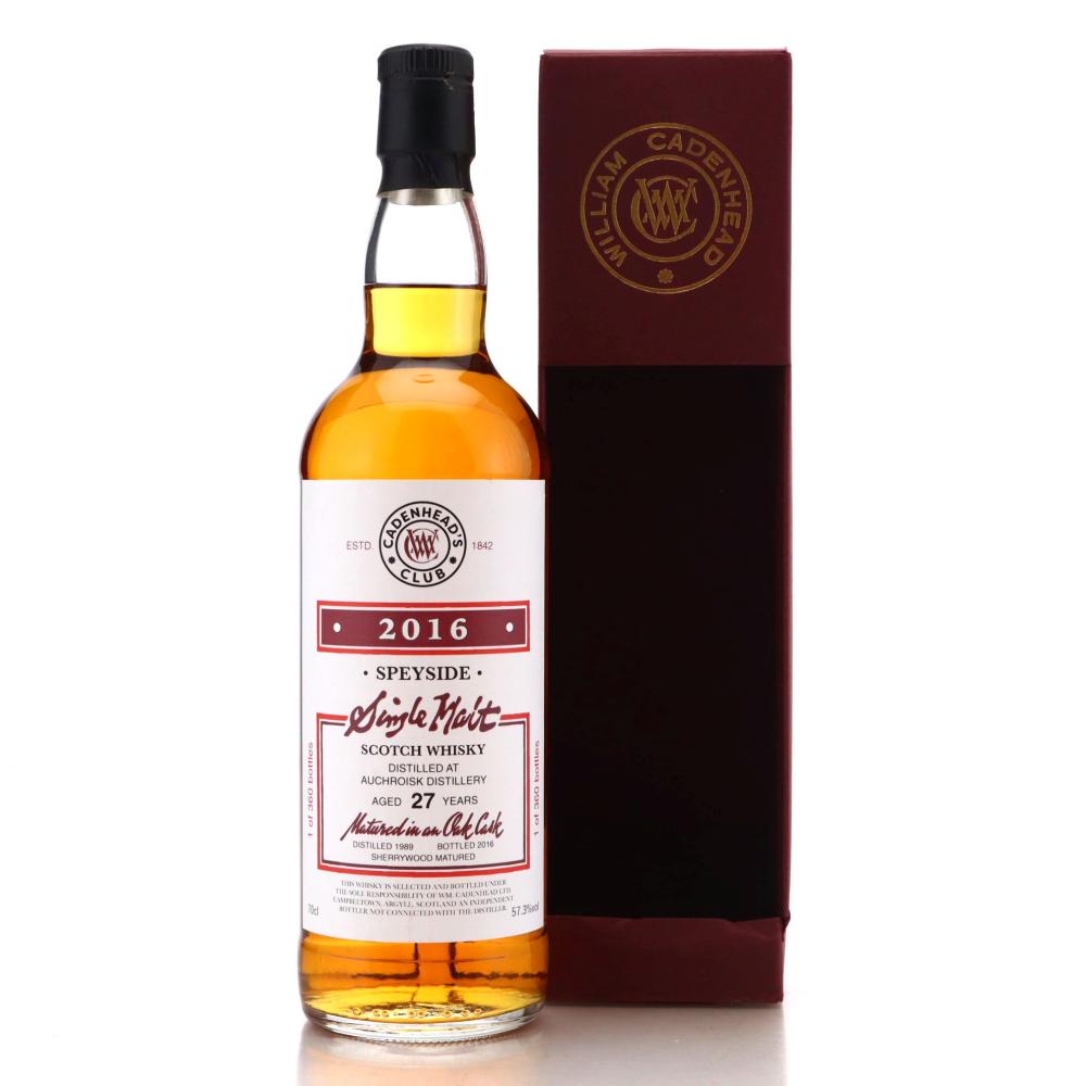 Image for Auchroisk 1989 Cadenhead's Club 27 Year Old