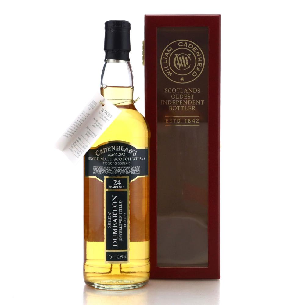 Dumbarton 1987 Cadenhead's 24 Year Old