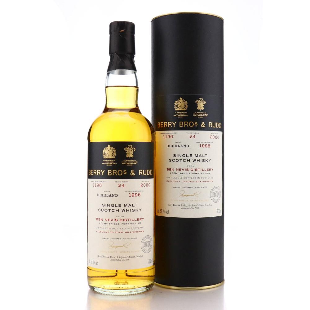 Ben Nevis 1996 Berry Brothers and Rudd 24 Year Old #1196 / RMW
