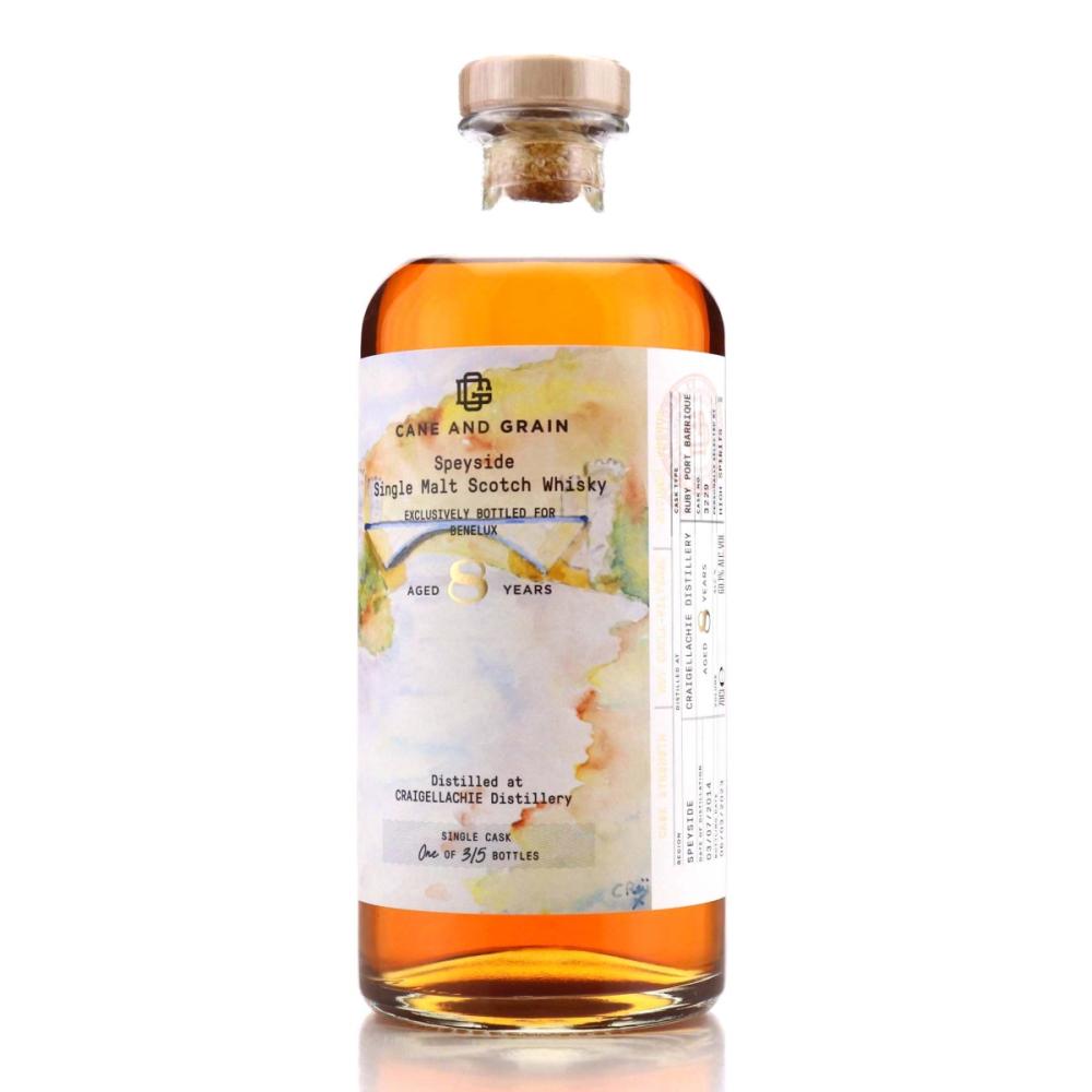 Craigellachie 2014 Cane and Grain 8 Year Old #3229 / Benelux