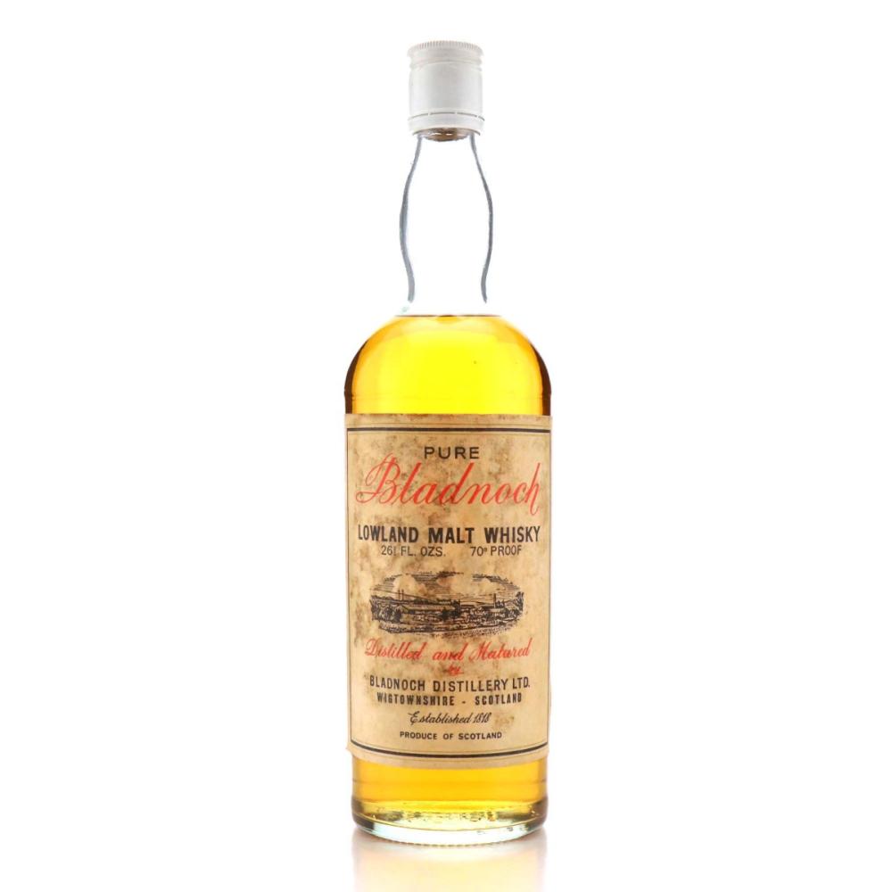 Bladnoch Pure Lowland Malt Whisky 1970s