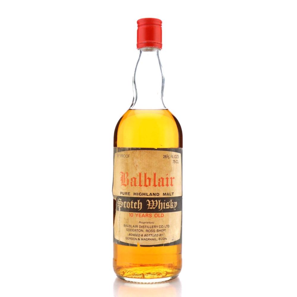 Balblair 10 Year Old Gordon and MacPhail 1970s