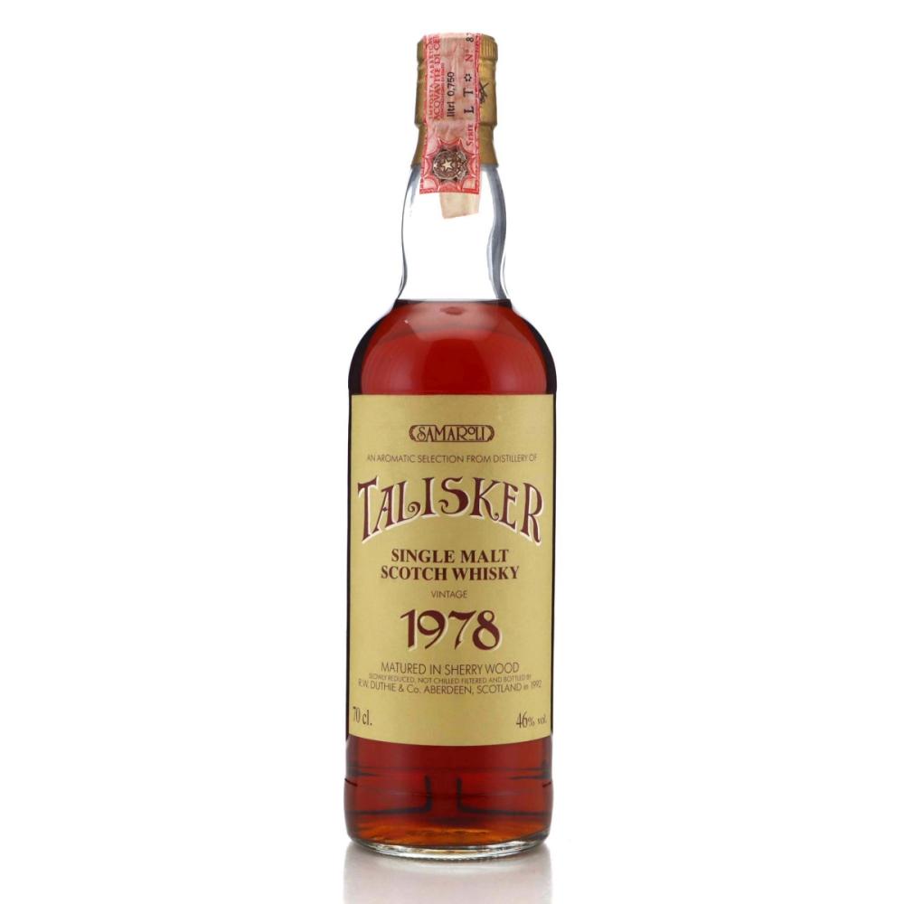Image for Talisker 1978 Samaroli Sherry Wood / Curved Distillery Label