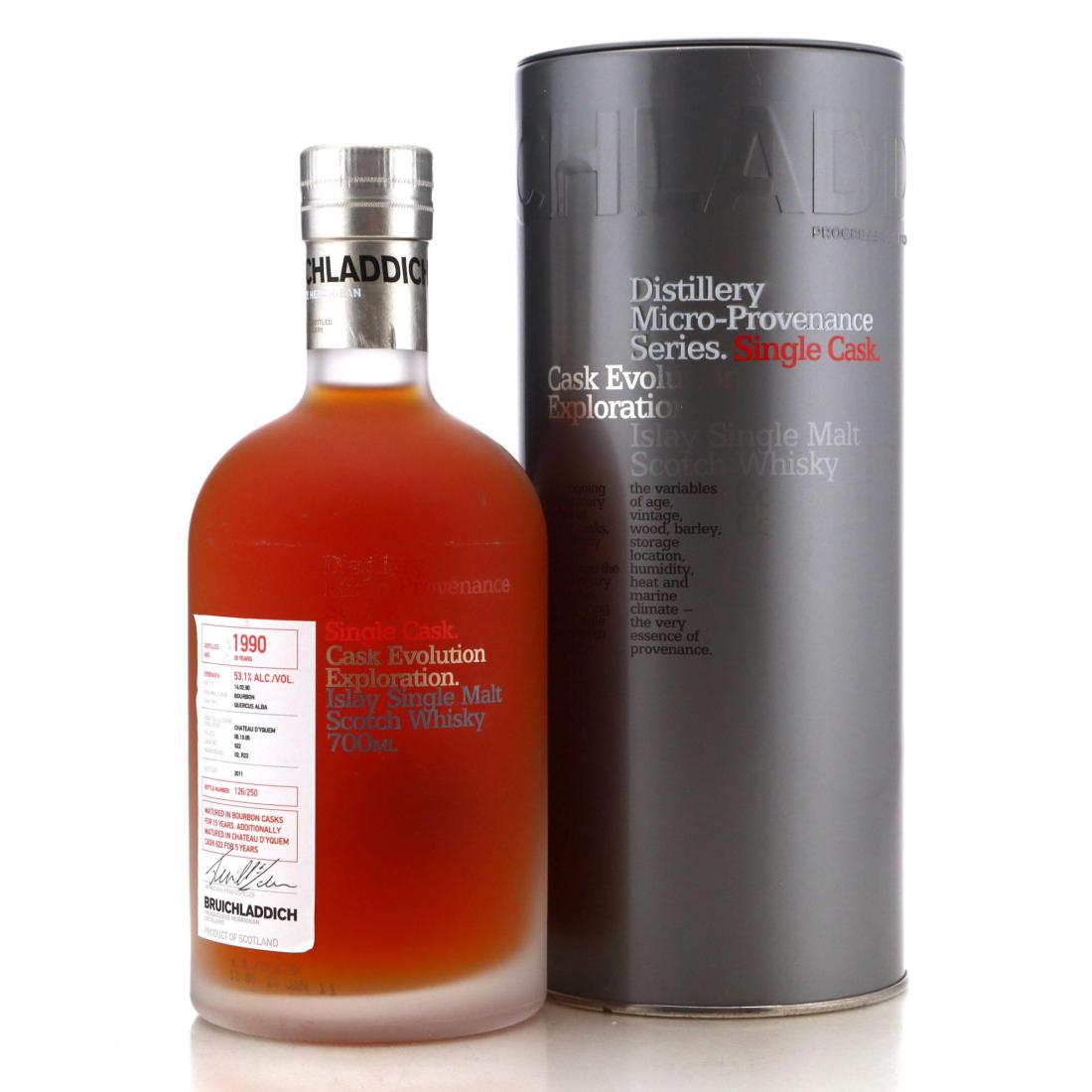 Bruichladdich 1990 MicroProvenance Series 20 Year Old