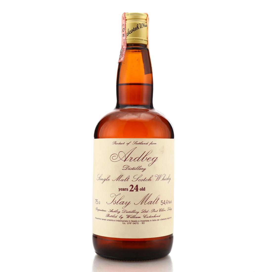 Ardbeg 24years Cadenhead WhiteLabel 空瓶 Ardbeg 1965 24 Year Old - Sestante 'White Label' | Whisky Auctioneer