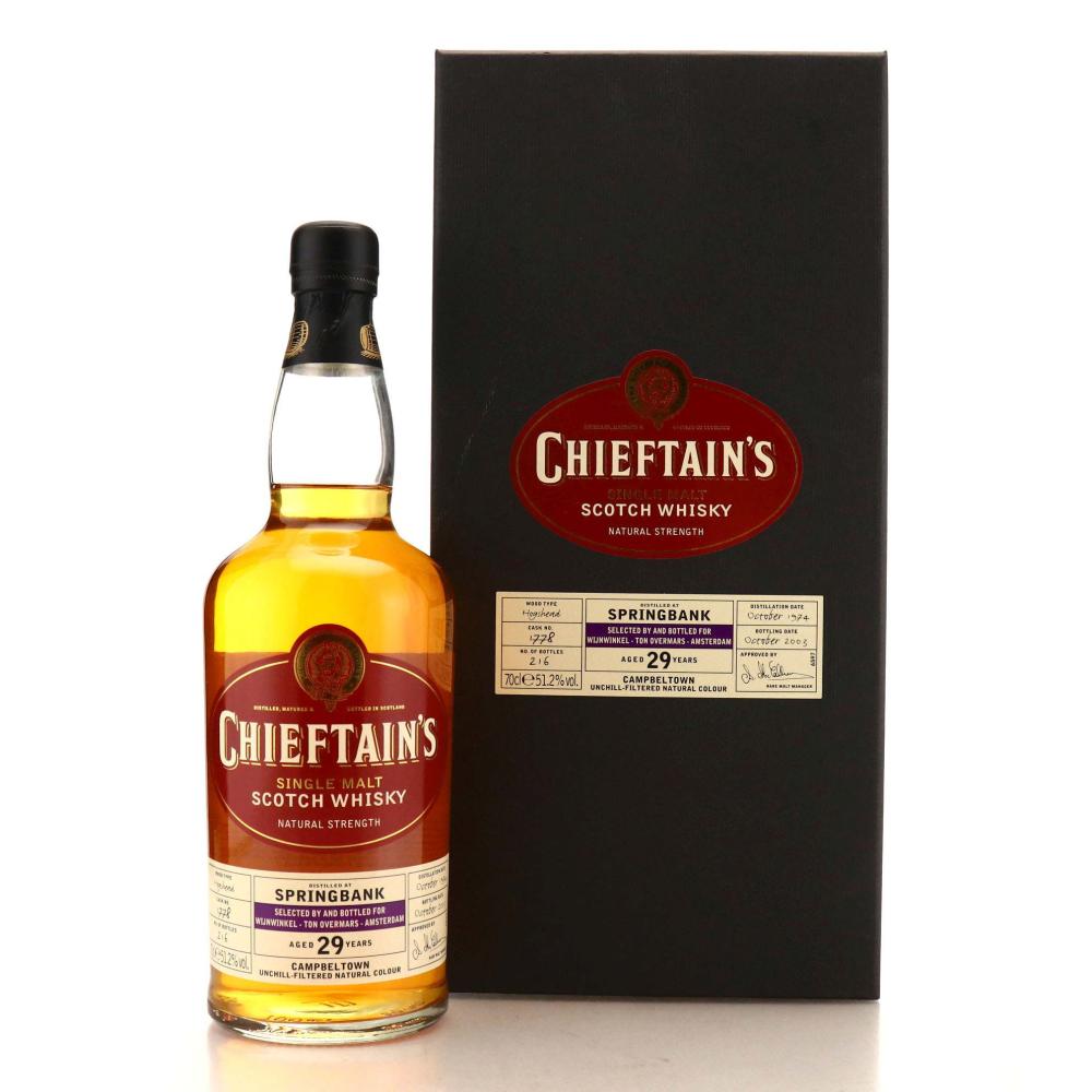 Springbank 1974 Chieftain's 29 Year Old #1778 / Ton Overmars