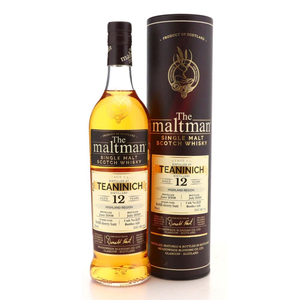 Teaninich 2008 The Maltman 12 Year Old #1629