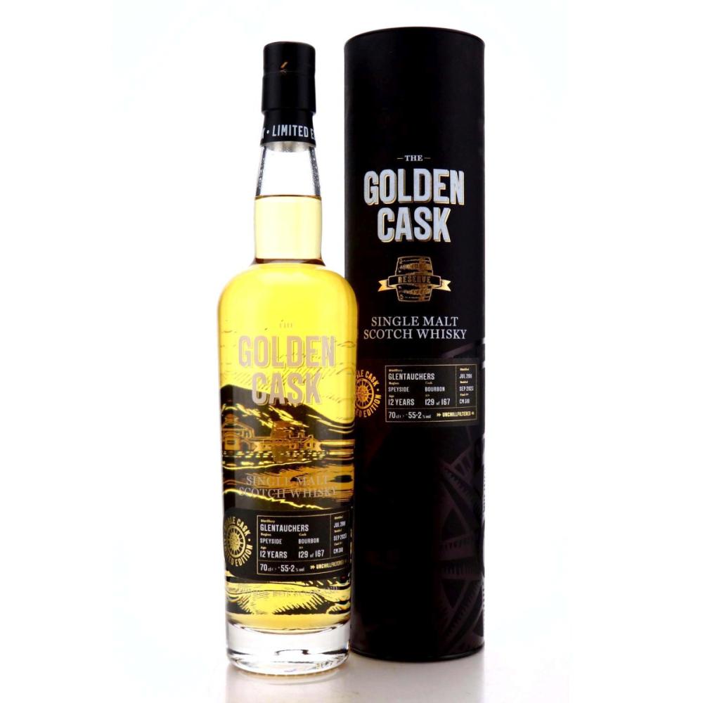 Glentauchers 2011 The Golden Cask 12 Year Old #CM219