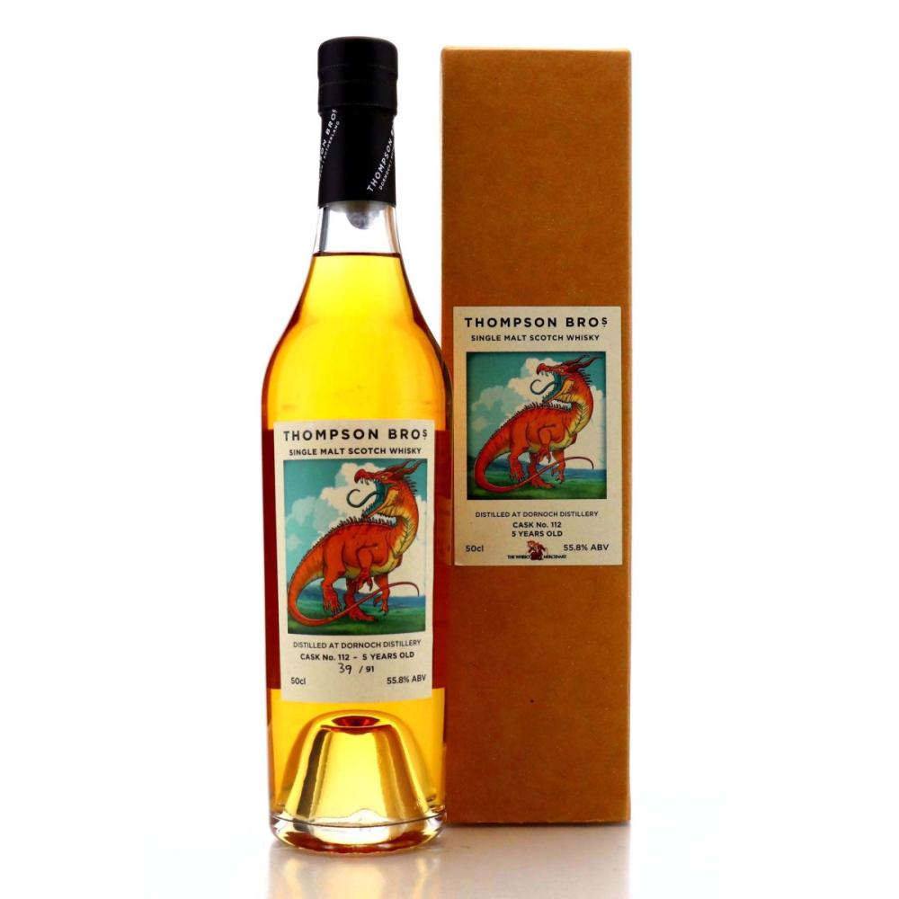 Dornoch 2018 Single Bourbon Cask 5 Year Old #112 50cl