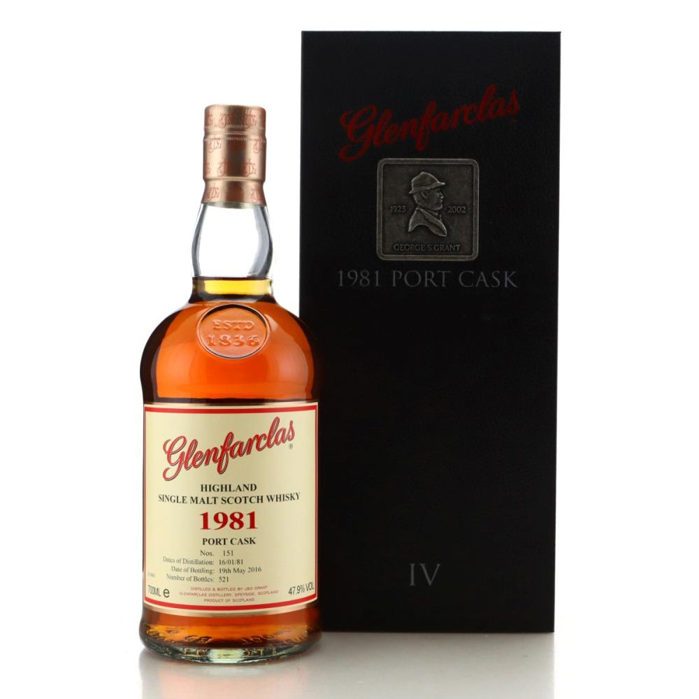 Glenfarclas 1981 Port Cask Collector Series IV 25 Year Old #151