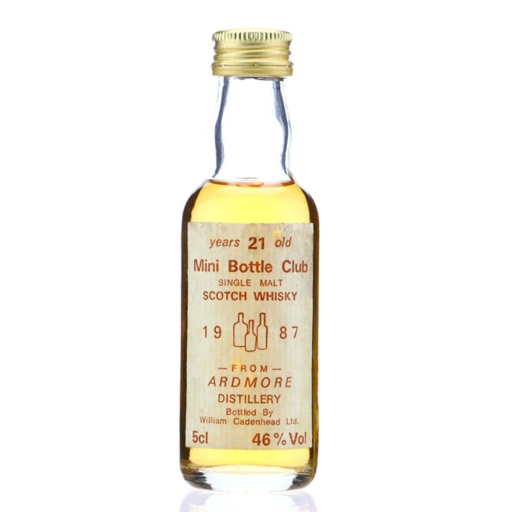 Ardmore 1987 Cadenhead's 21 Year Old / Mini Bottle Club 5cl