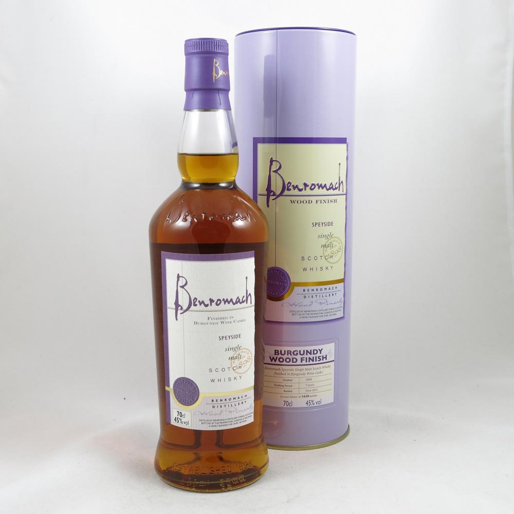 Benromach Burgundy Wood Finish