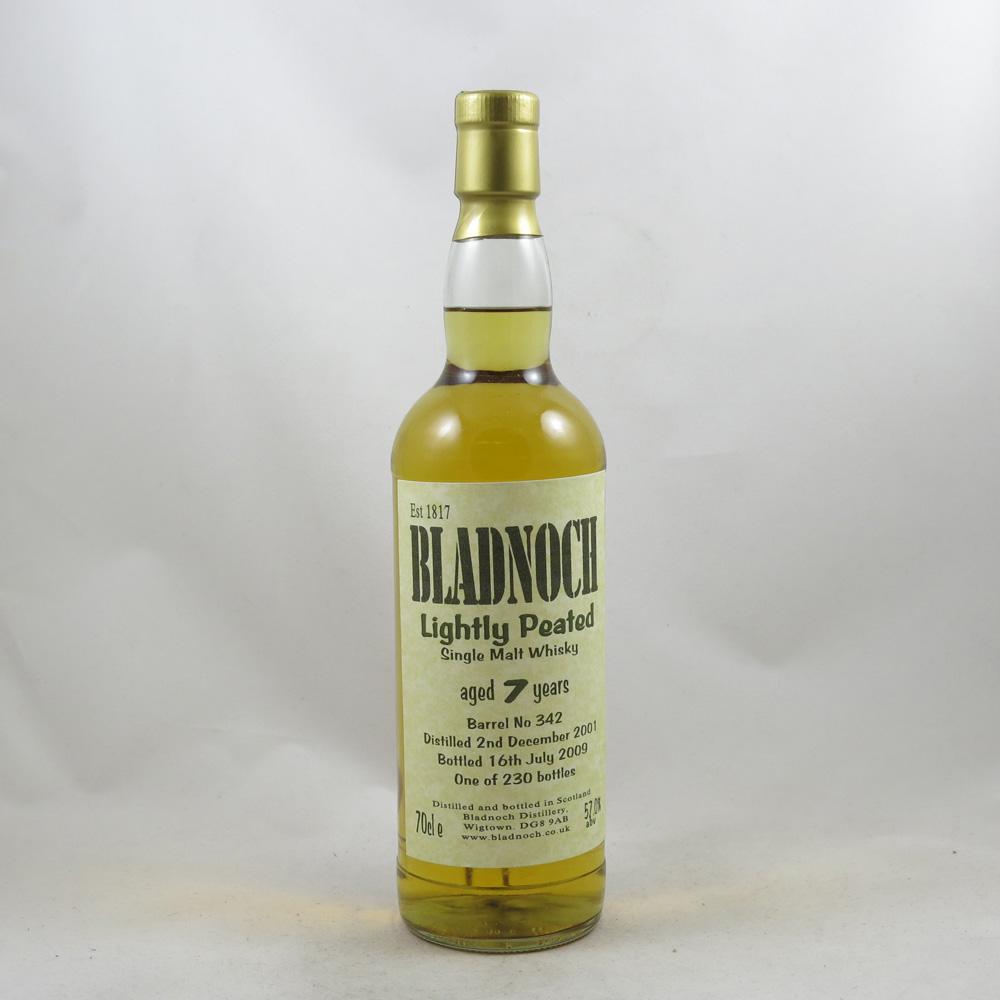 Bladnoch 2001 Lightly Peated 7 Year Old 