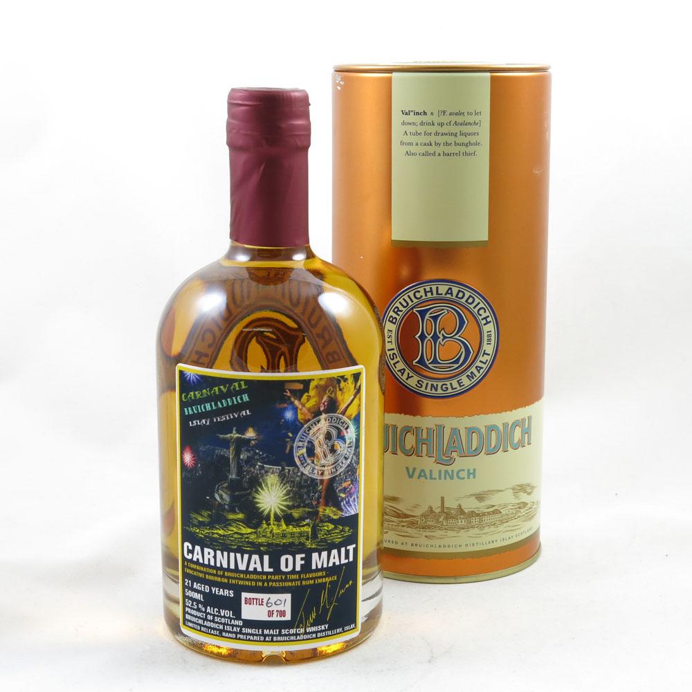 Bruichladdich 21 Year Old Valinch Carnival of Malt