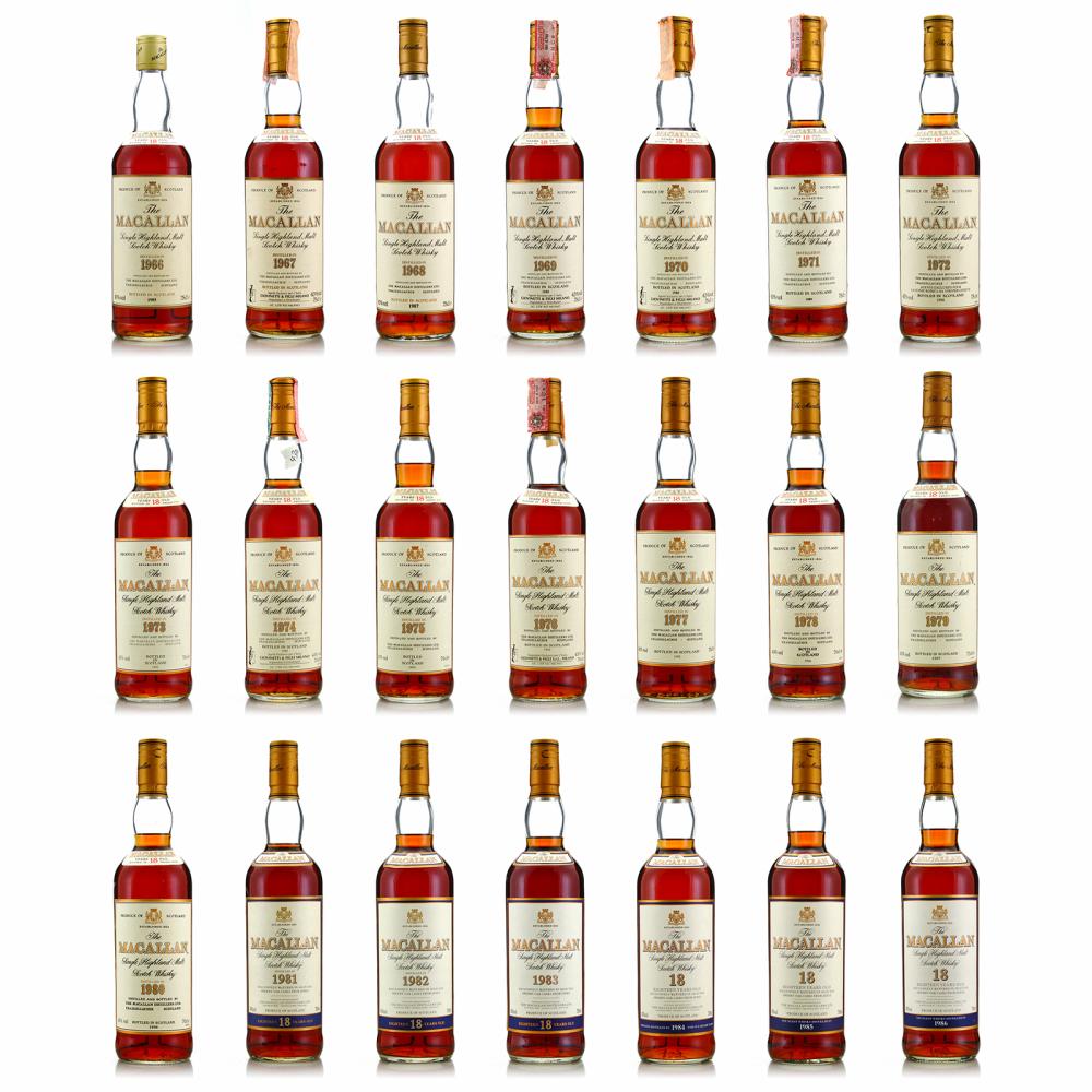 Macallan 1966-1986 18 Year Old Vertical x 21