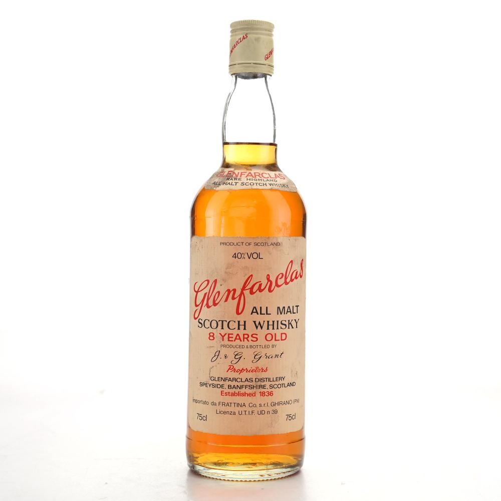 Glenfarclas 8 Year Old 1980s / Frattina Import