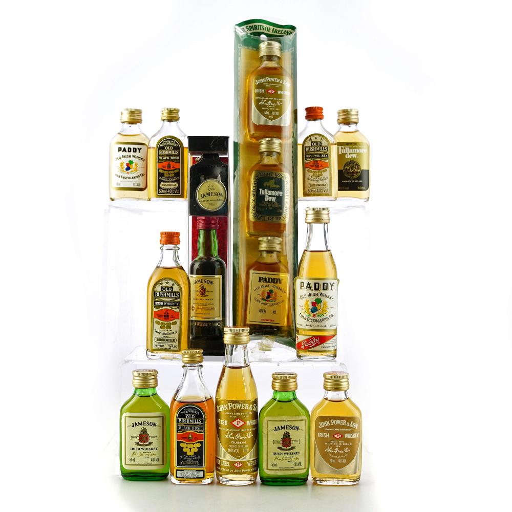 Irish Whiskey Miniature x 15
