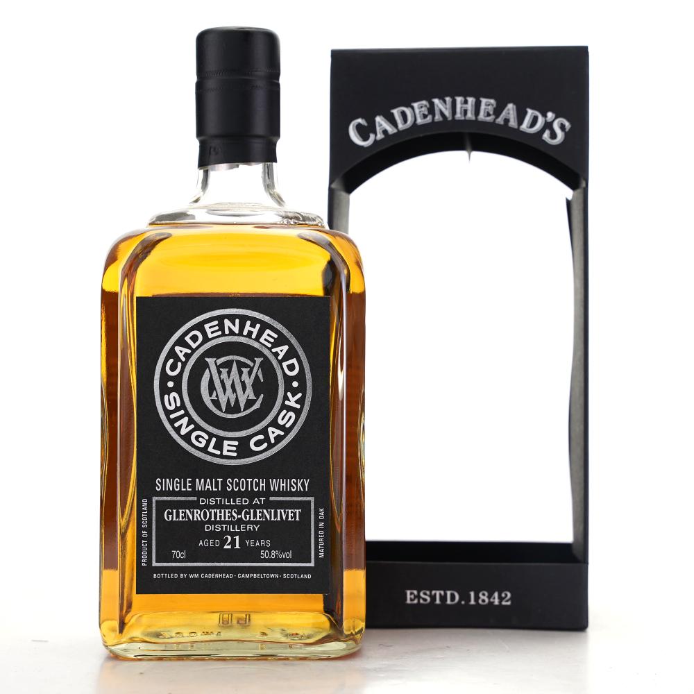 Glenrothes 1996 Cadenhead's 21 Year Old / Japanese Import
