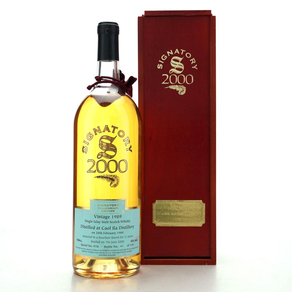 Caol Ila 1989 Signatory Vintage 11 Year Old 1.5 Litre / Millennium Edition