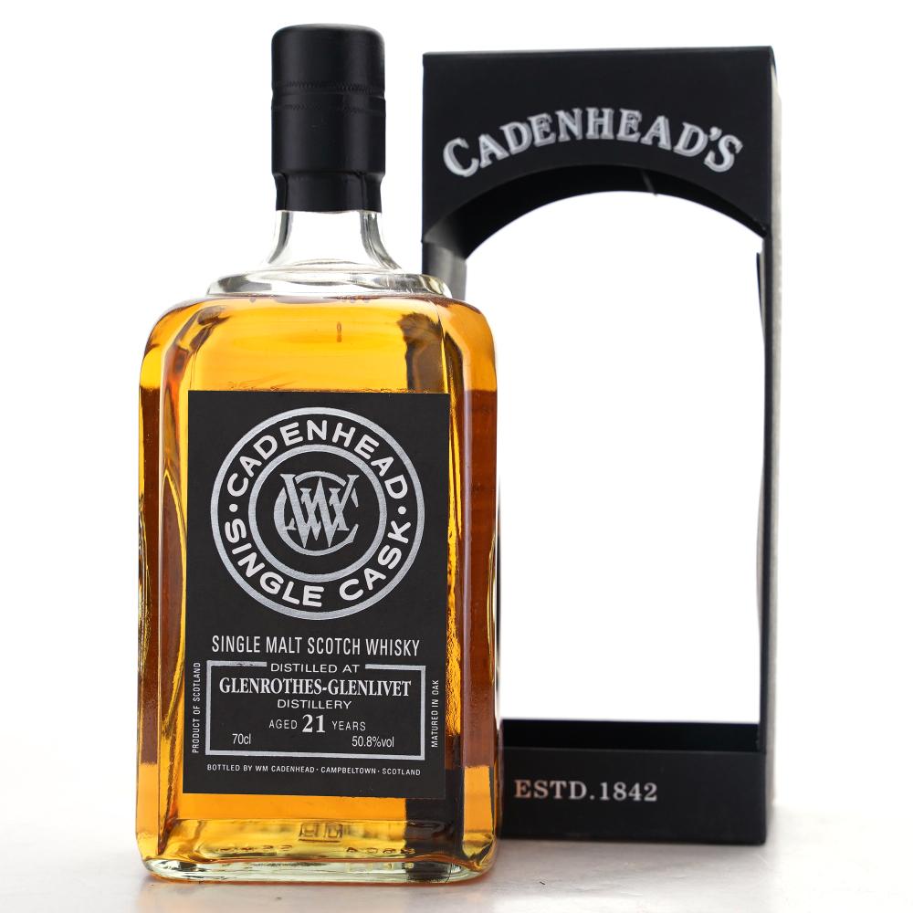 Glenrothes 1996 Cadenhead's 21 Year Old / Toby Vins & Alcools