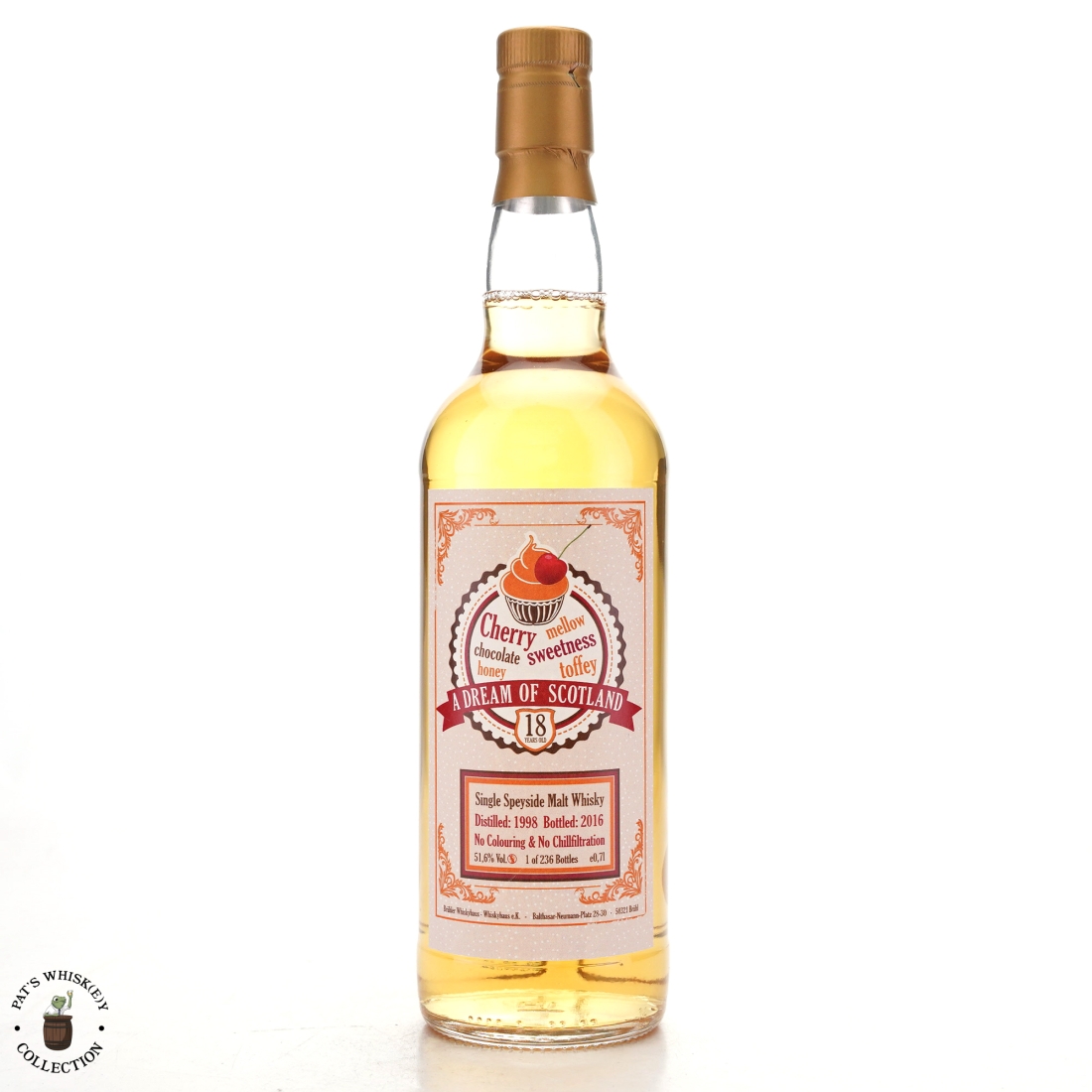 Speyside Single Malt 1998 A Dream of Scotland 18 Year Old