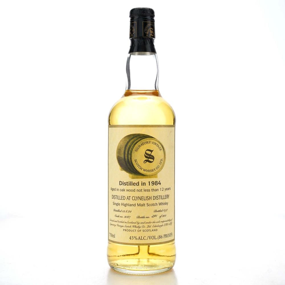 Clynelish 1984 Signatory Vintage 12 Year Old 75cl / US Import