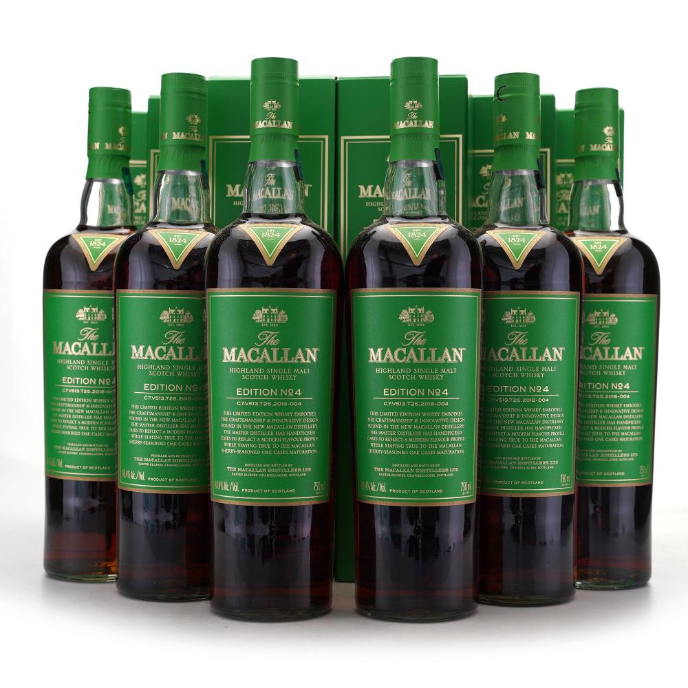 Macallan Edition No.4 6 x 75cl / US Import