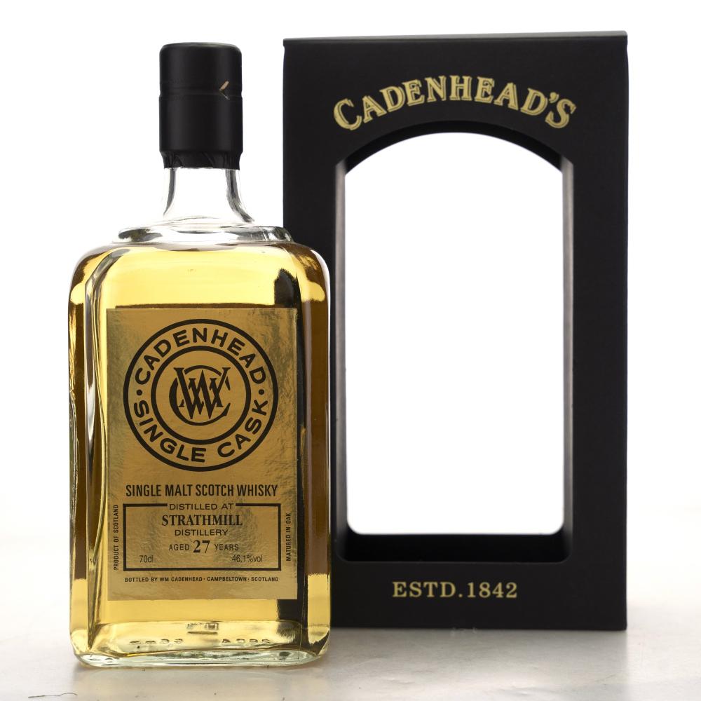 Strathmill 1991 Cadenhead's 27 Year Old
