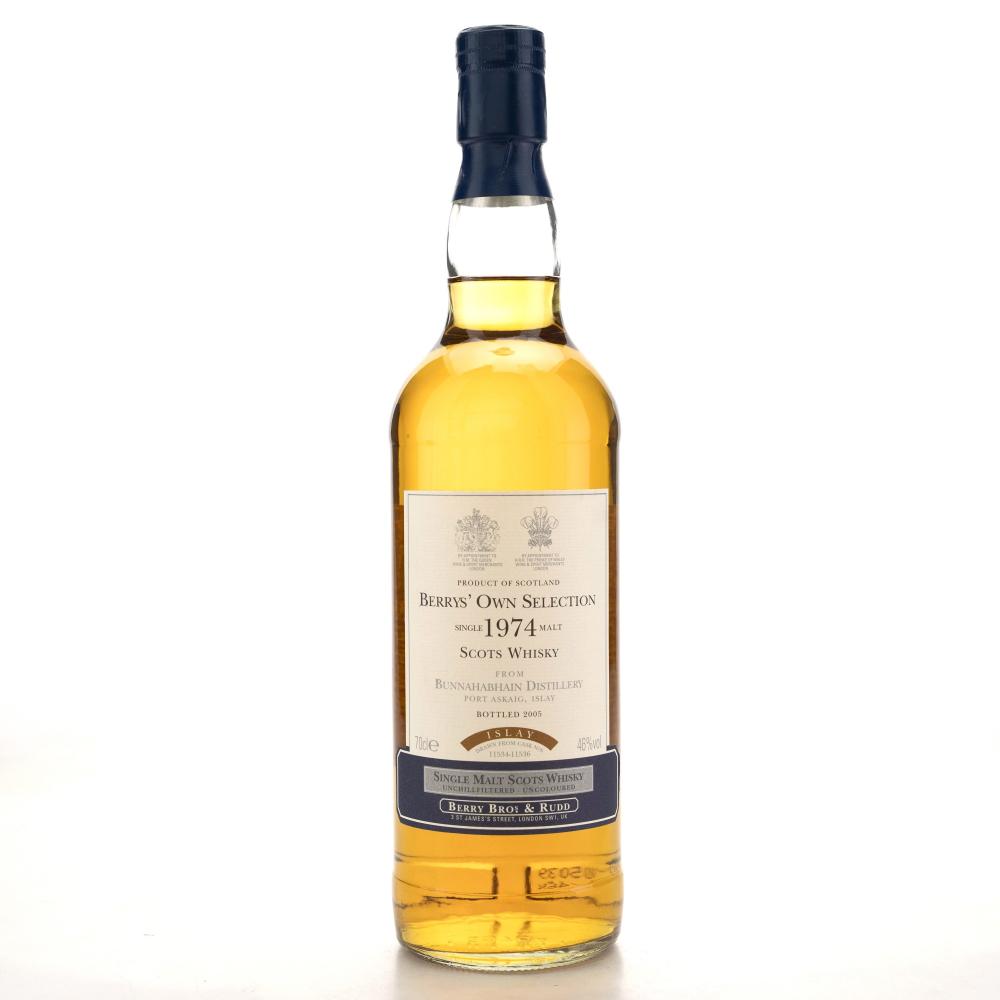 Bunnahabhain 1974 Berry Brothers and Rudd