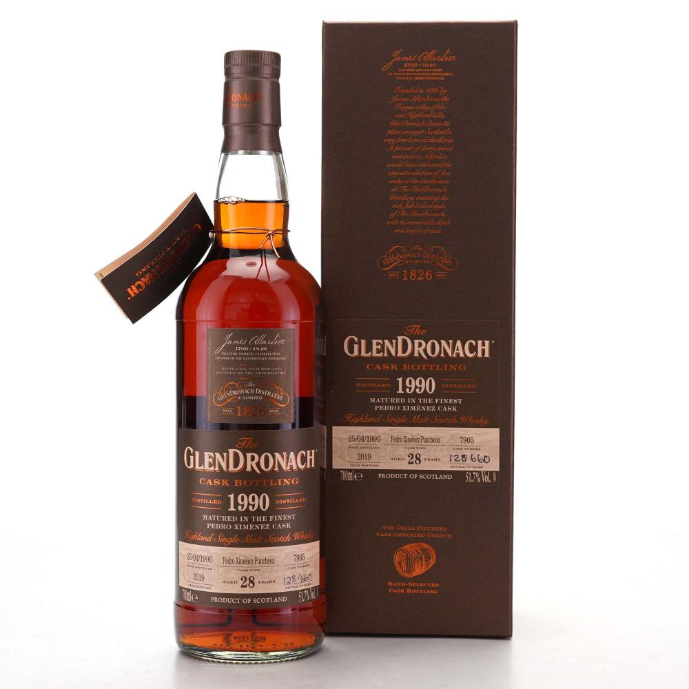 Glendronach 1990 Single PX Cask 28 Year Old #7905 / Batch 17