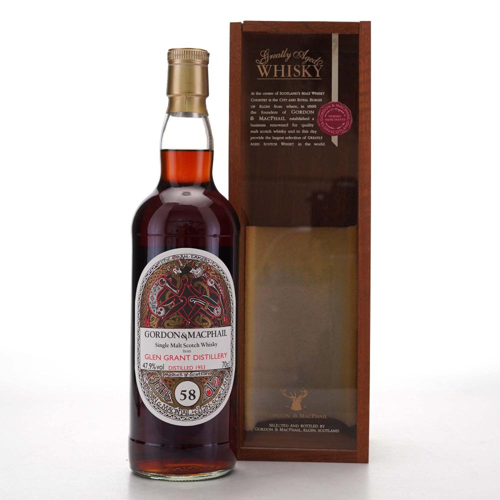 Glen Grant 1953 Gordon and MacPhail 58 Year Old 'Book of Kells' / LMDW
