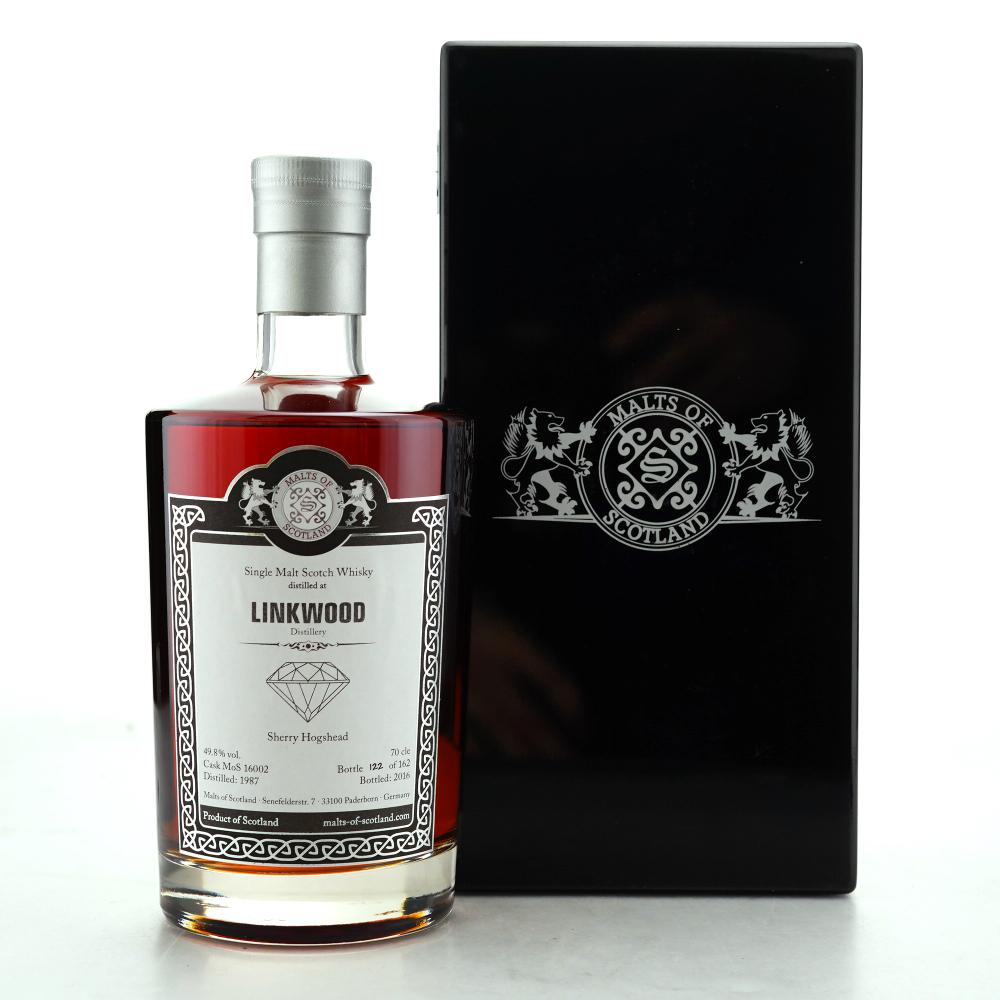 Linkwood 1987 Malts of Scotland Sherry Hogshead