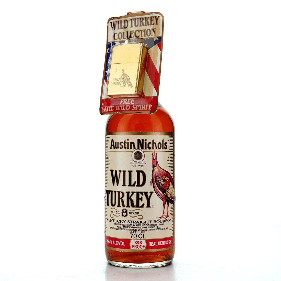 Wild Turkey Old No.8 Brand 1994 / with Lighter