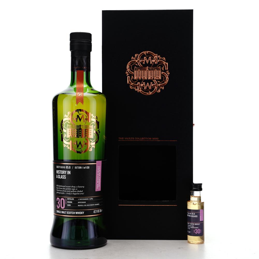 Imperial 1989 SMWS 30 Year Old 65.6 70cl & 2.5cl / The Vaults Collection