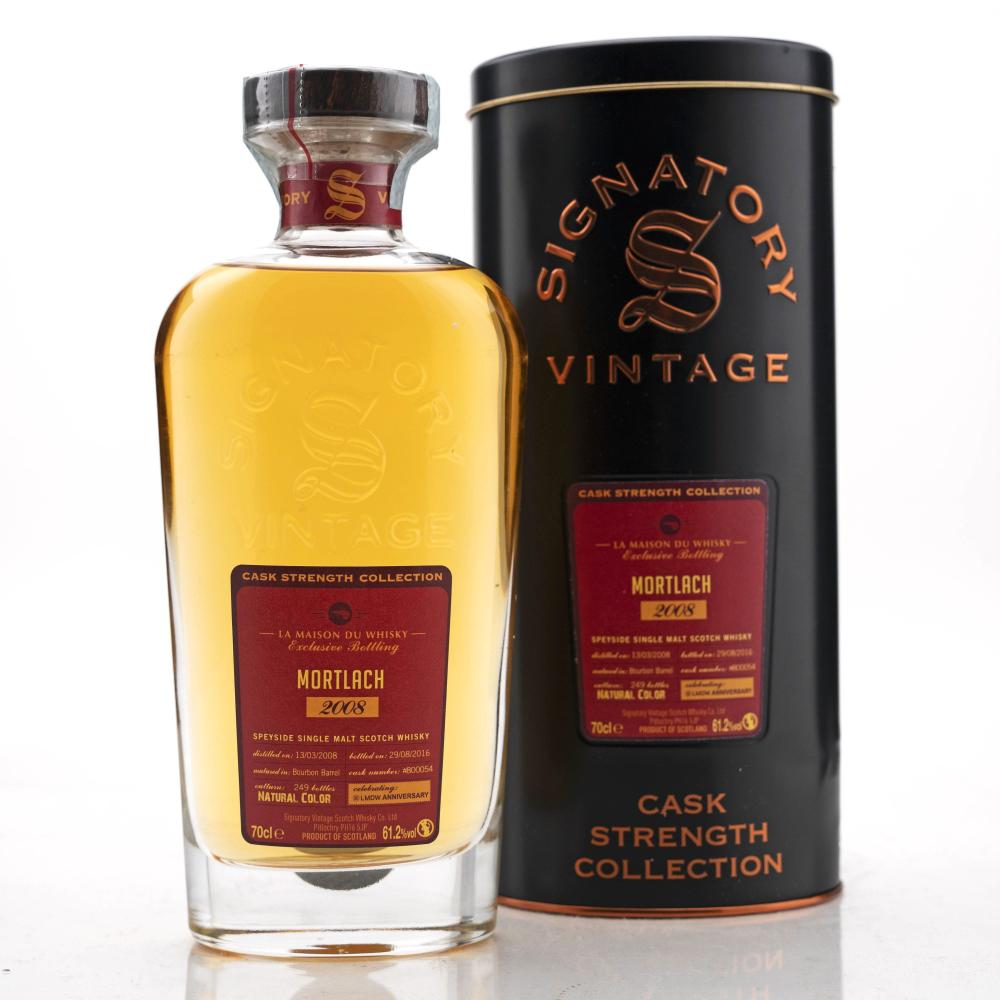 Mortlach 2008 Signatory Vintage Cask Strength / LMDW 60th Anniversary
