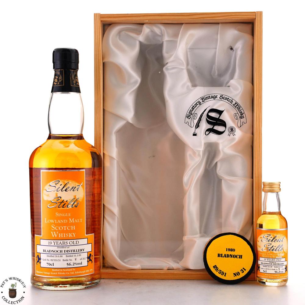 Bladnoch 1980 Signatory Vintage 19 Year Old Silent Stills Gift Pack