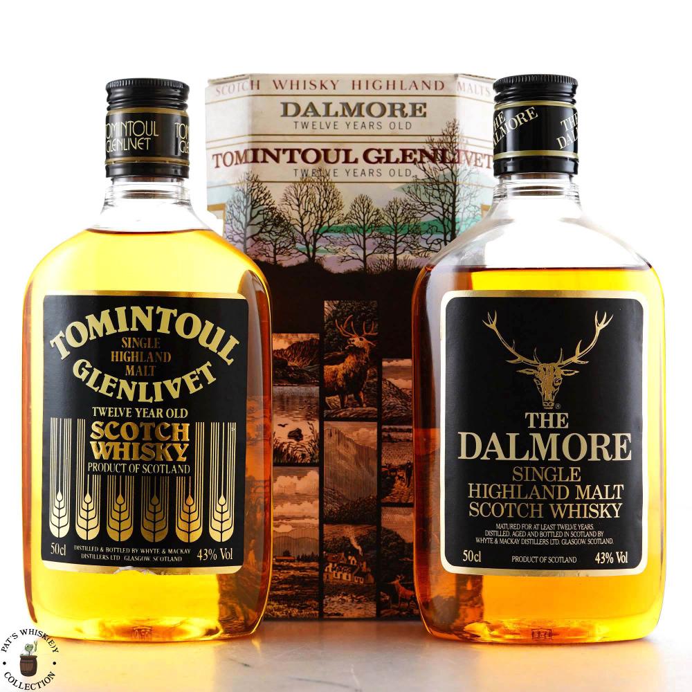 Dalmore & Tomintoul 12 Year Old 2 x 50cl 1990s Gift Pack
