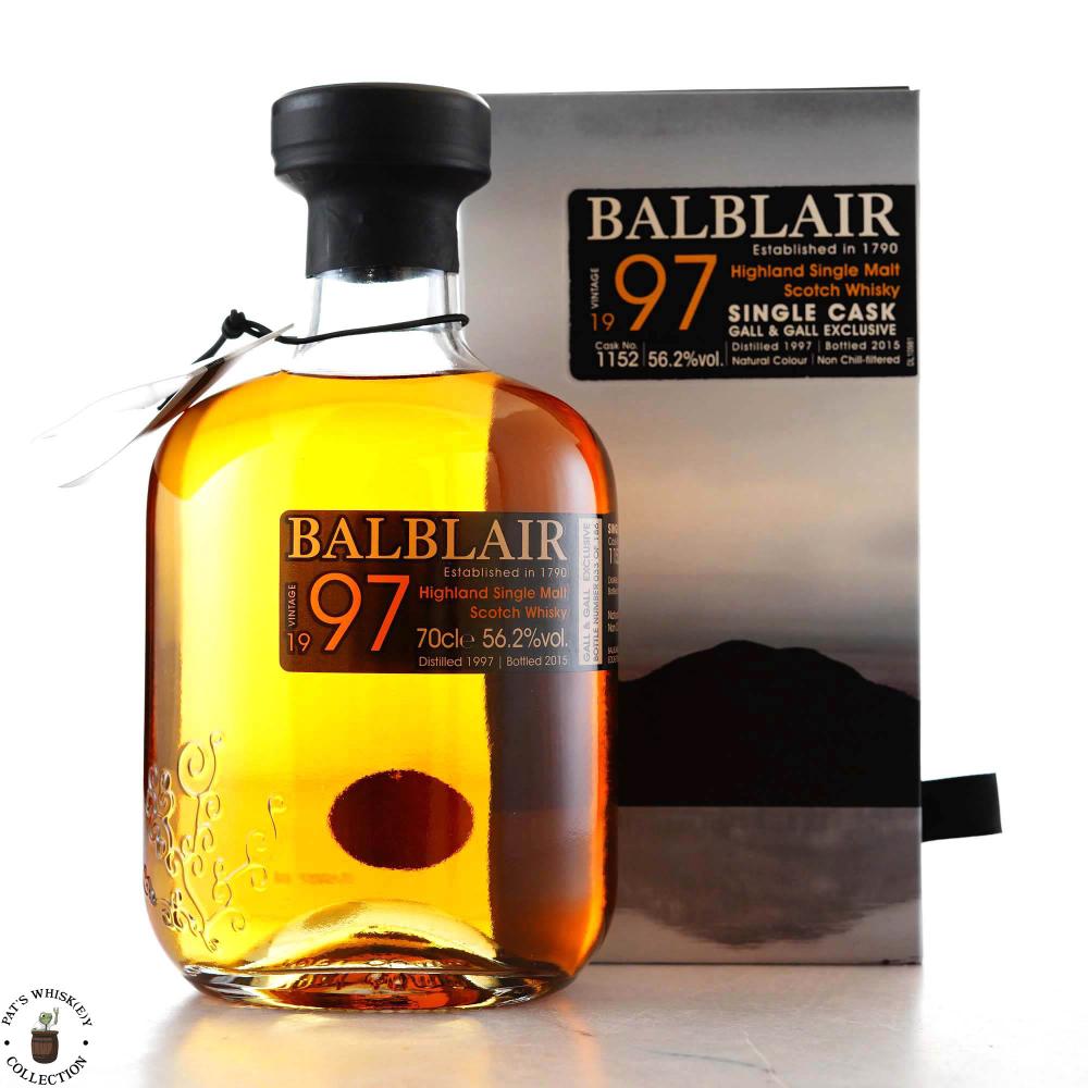 Balblair 1997 Single Bourbon Cask #1152 / Gall and Gall