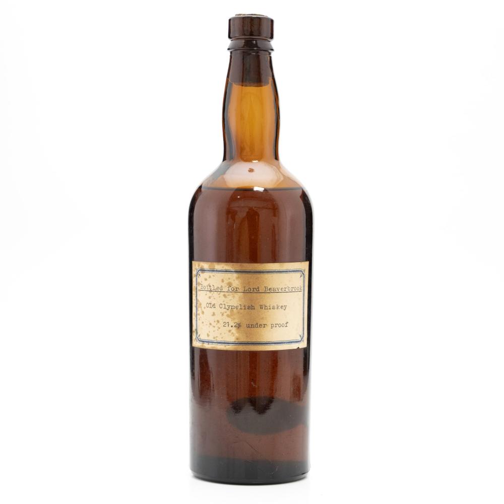 Old Clynelish Whiskey bottled for Lord Beaverbrook 1946