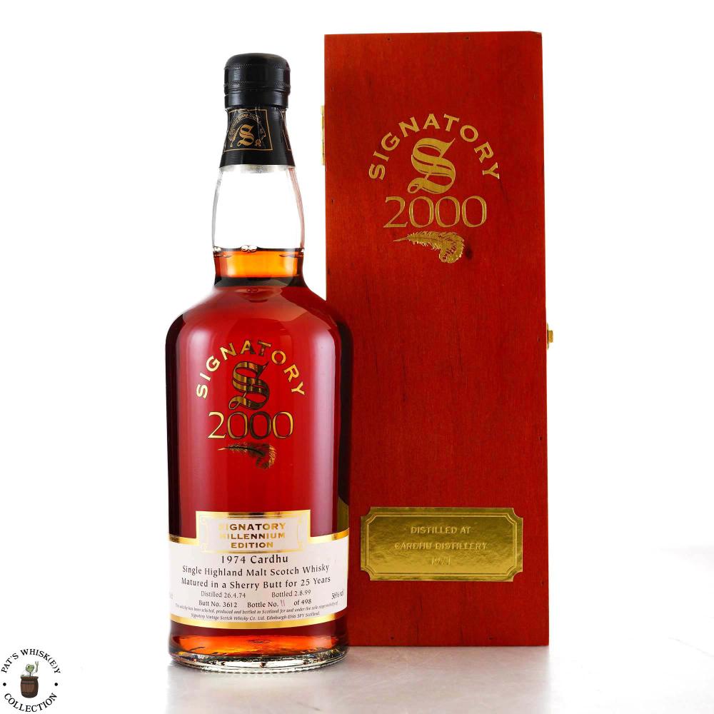 Cardhu 1974 Signatory Vintage 25 Year Old Millennium Edition