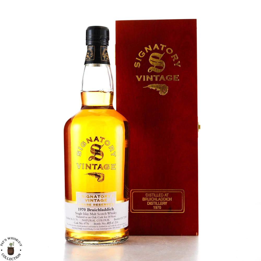 Bruichladdich 1970 Signatory Vintage 30 Year Old Rare Reserve