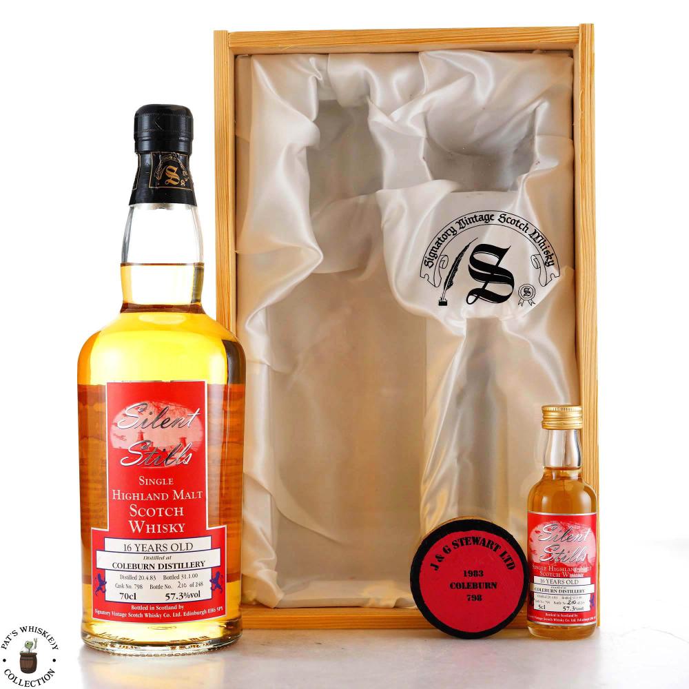 Coleburn 1983 Signatory Vintage 16 Year Old Silent Stills Gift Pack