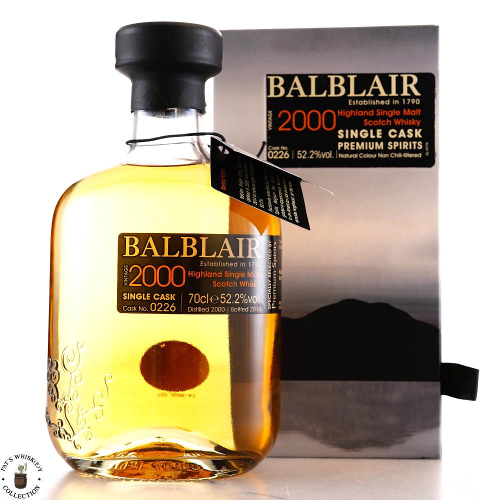 Balblair 2000 Single Bourbon Cask #226 / Premium Spirits