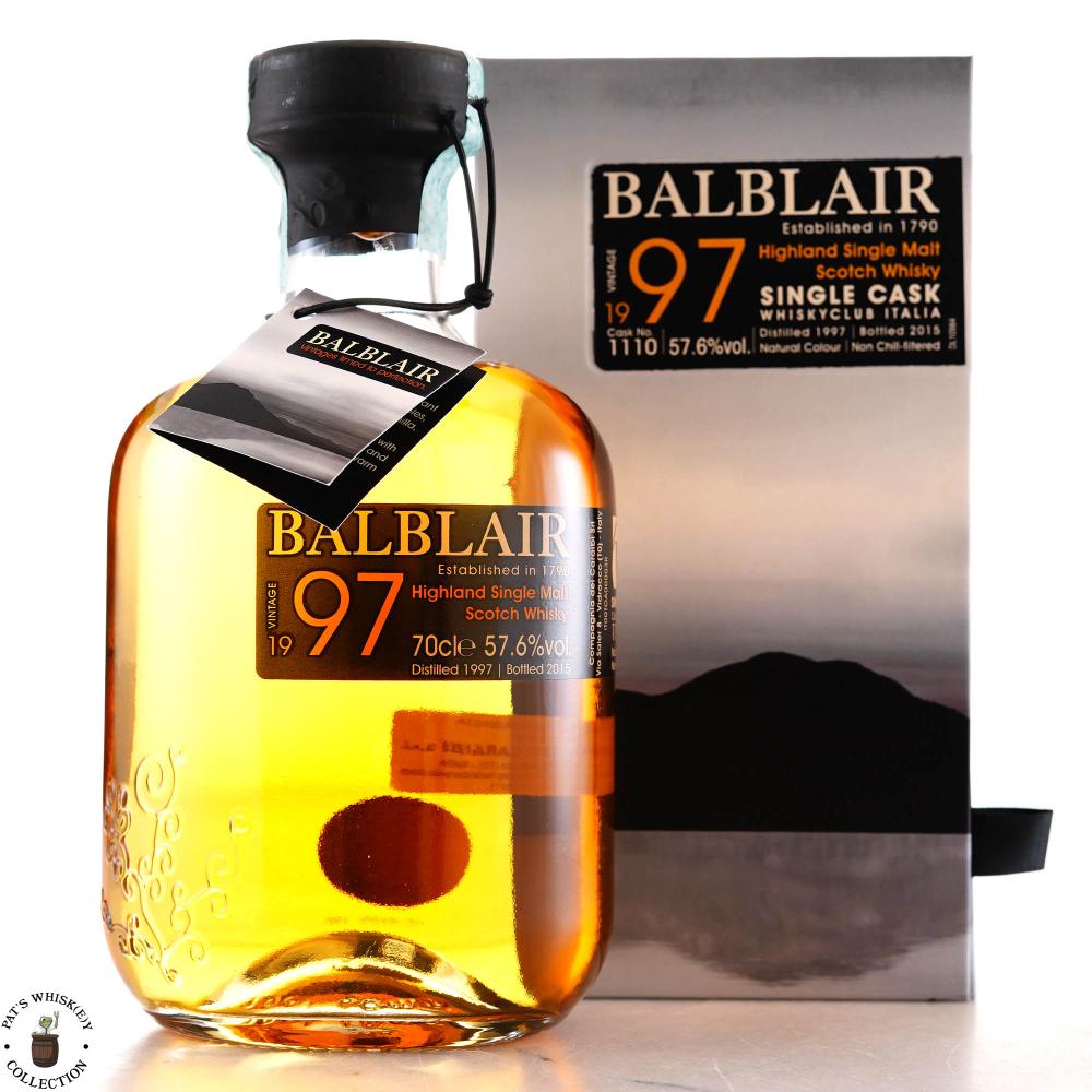 Balblair 1997 Single Bourbon Cask #1110 / Whiskyclub Italia