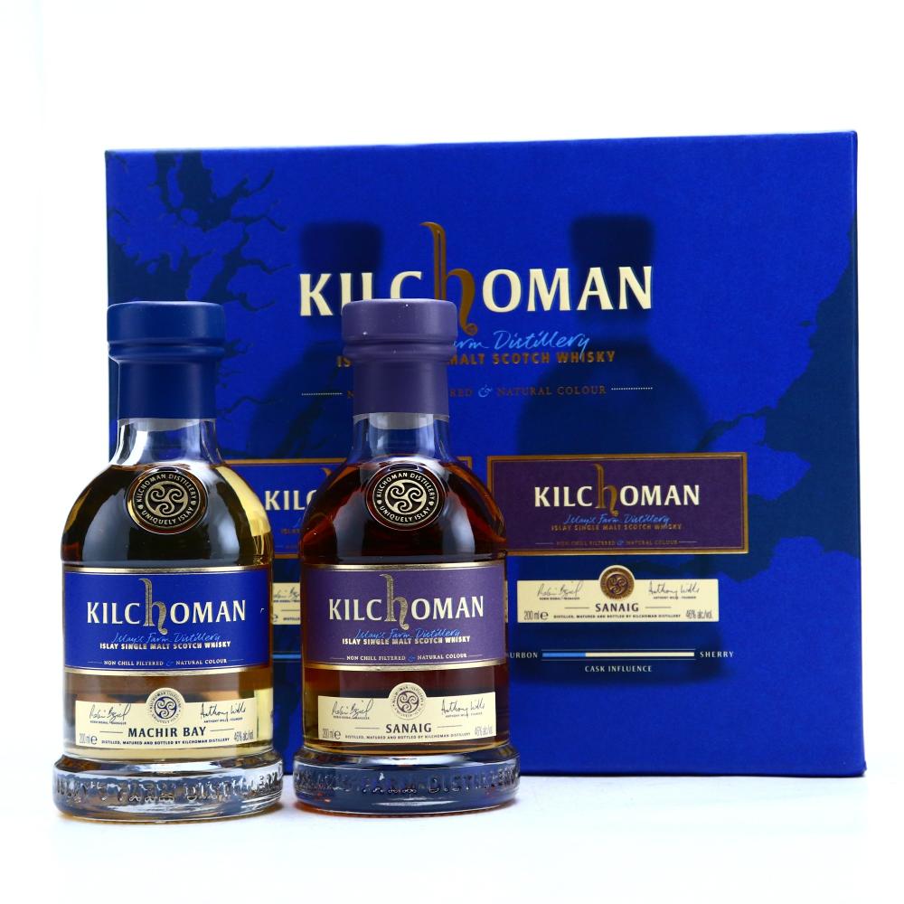 Kilchoman Machir Bay & Sanaig 2 x 20cl