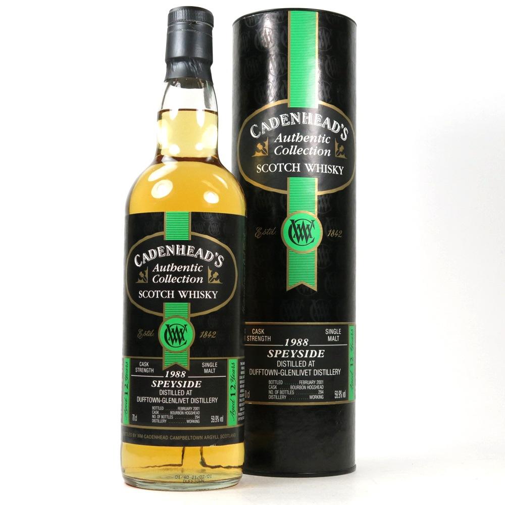 Dufftown 1988 Cadenhead's 12 Year Old